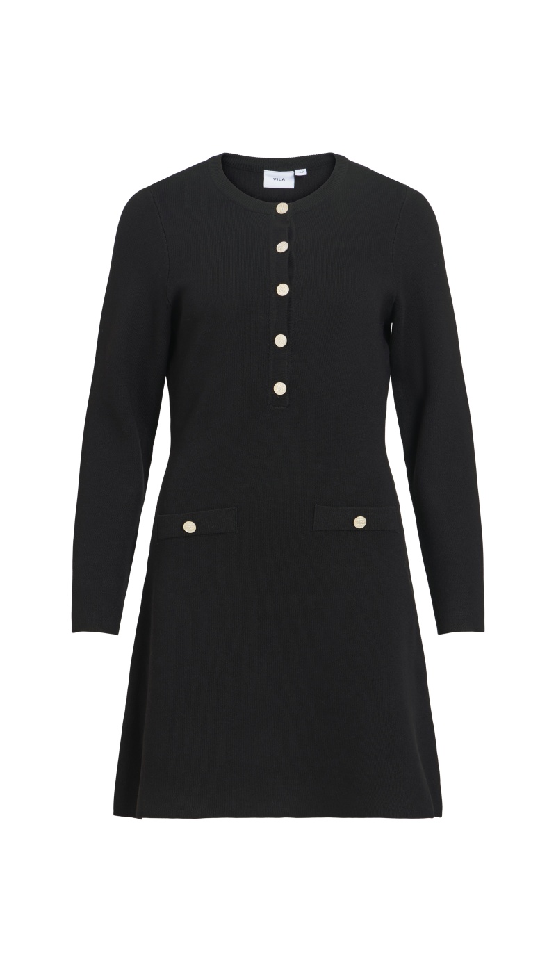 Robe Maille Black Beauty VISWAY VILA - 4 | MULHERES